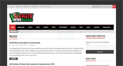 Desktop Screenshot of elevatenews.com